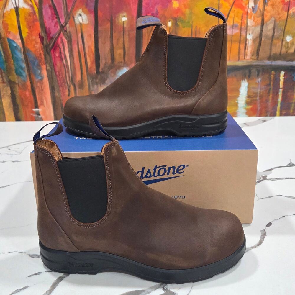Blundstone 2250 Thermal Elastic Sided Boot Antique Brown Size 9 Men's/11 Women's
